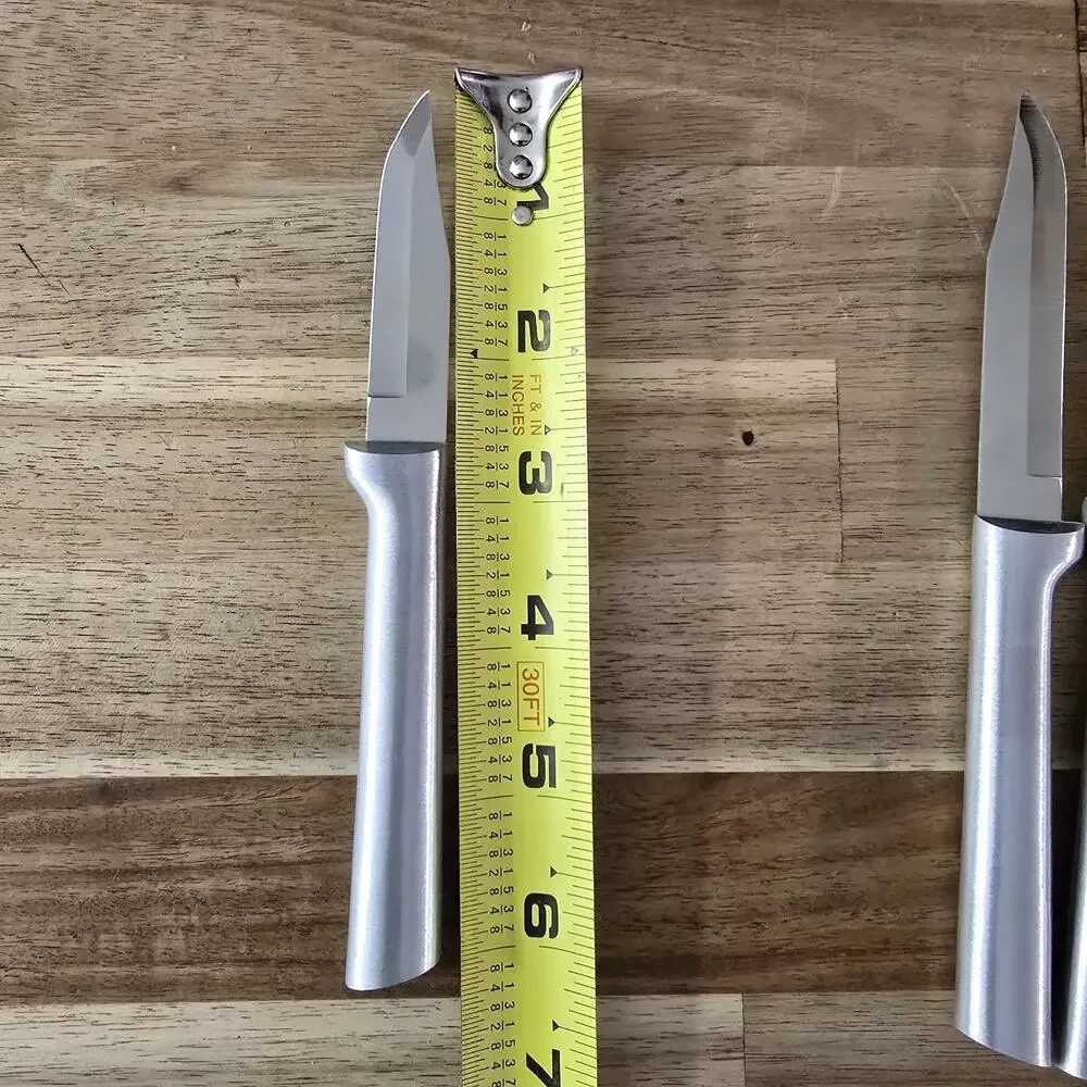 Rada Cutlery S01 3pc Paring Knife Silver H Box Set Kitchen USA Vintage Not Used